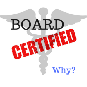 What is Board Certification | Whitten Laser Eye