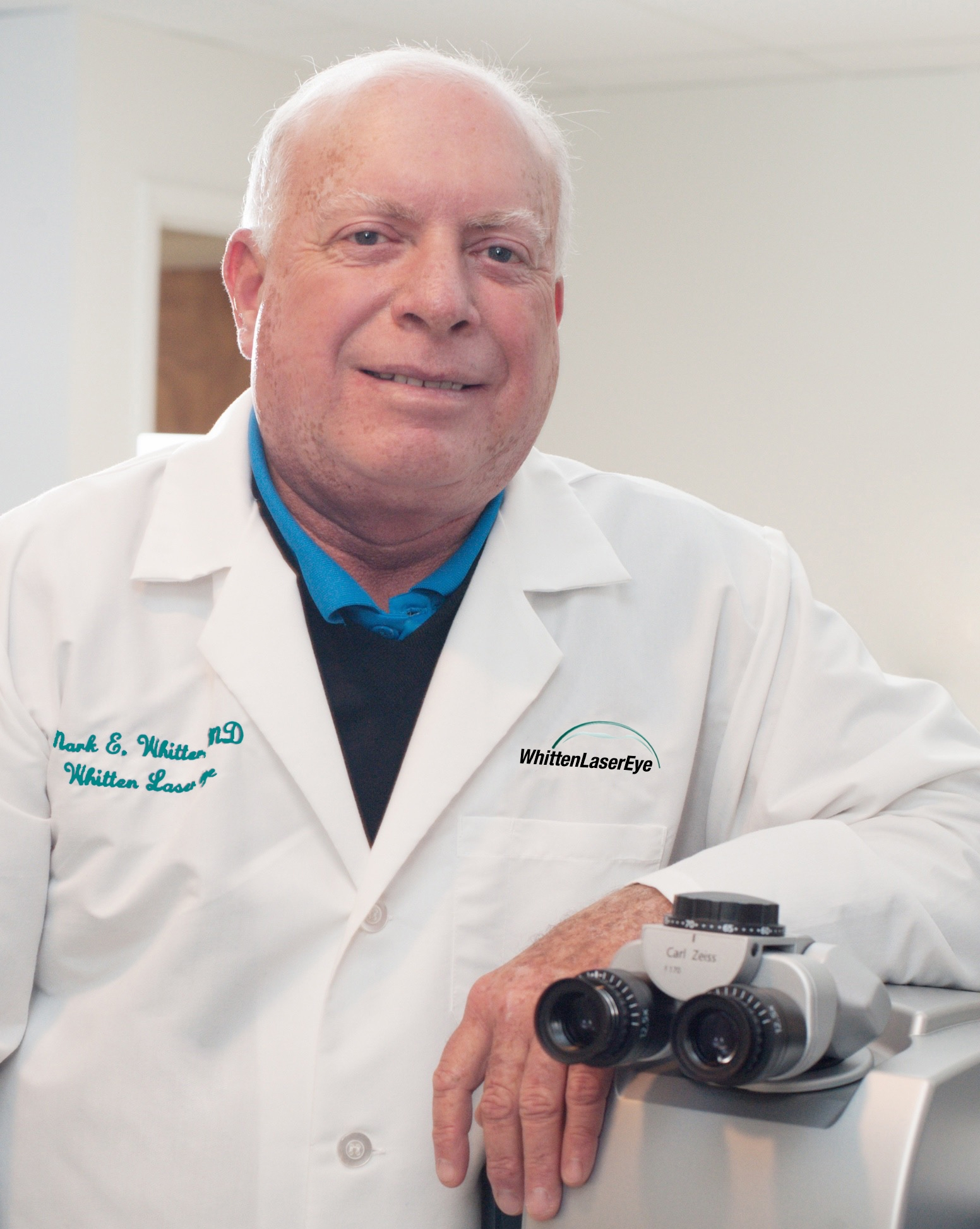 Mark Whitten MD in Lab Coat